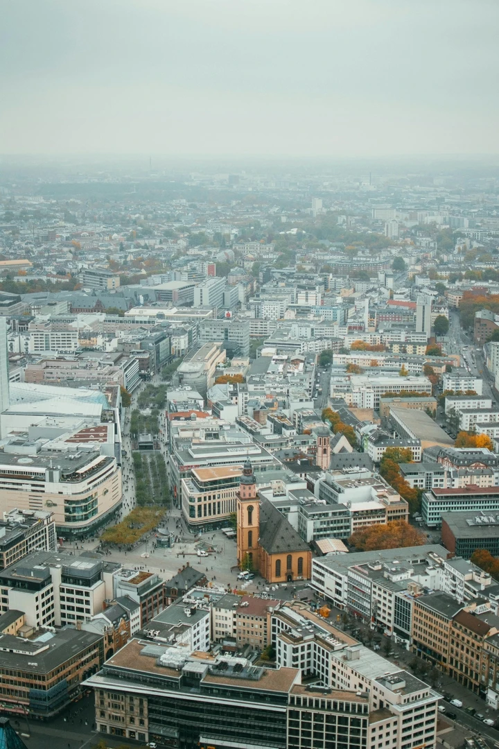 Frankfurt Stadtansicht – 4K Handy Hintergrundbilder - Hintergrundbild