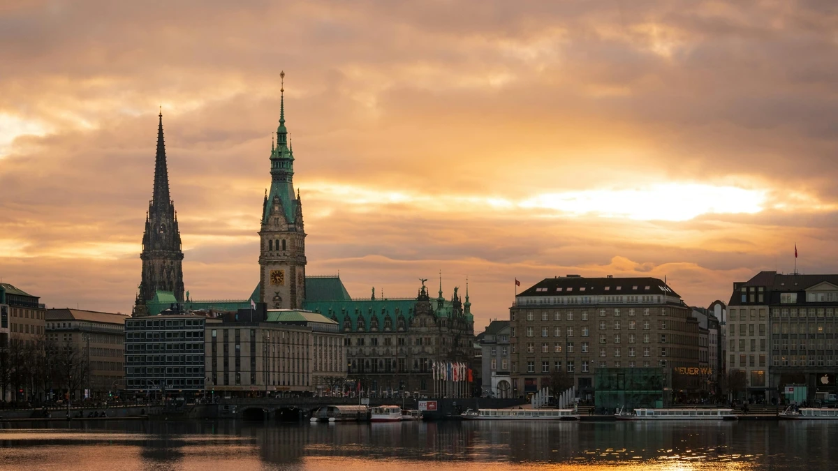 Hamburg 4K Hintergrundbild – Perfekte Desktop Wallpaper - Hintergrundbild
