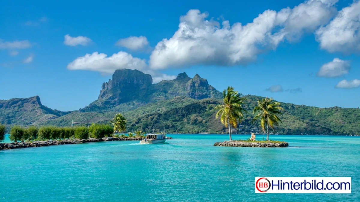 Insel, Tropisch, Blaues wasser