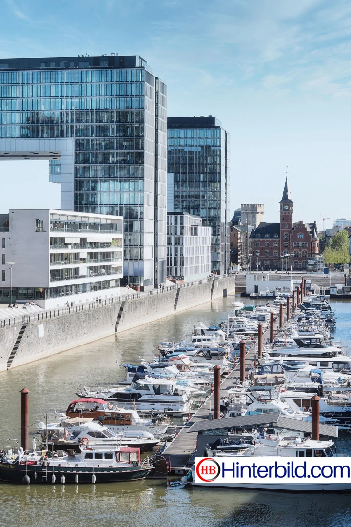 Kranhäuser, Architektur, Köln - Hintergrundbild