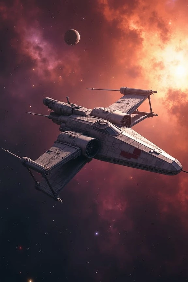 Star Wars Raumschiffe – Fantastische Weltraum Wallpaper in 4K - Hintergrundbild