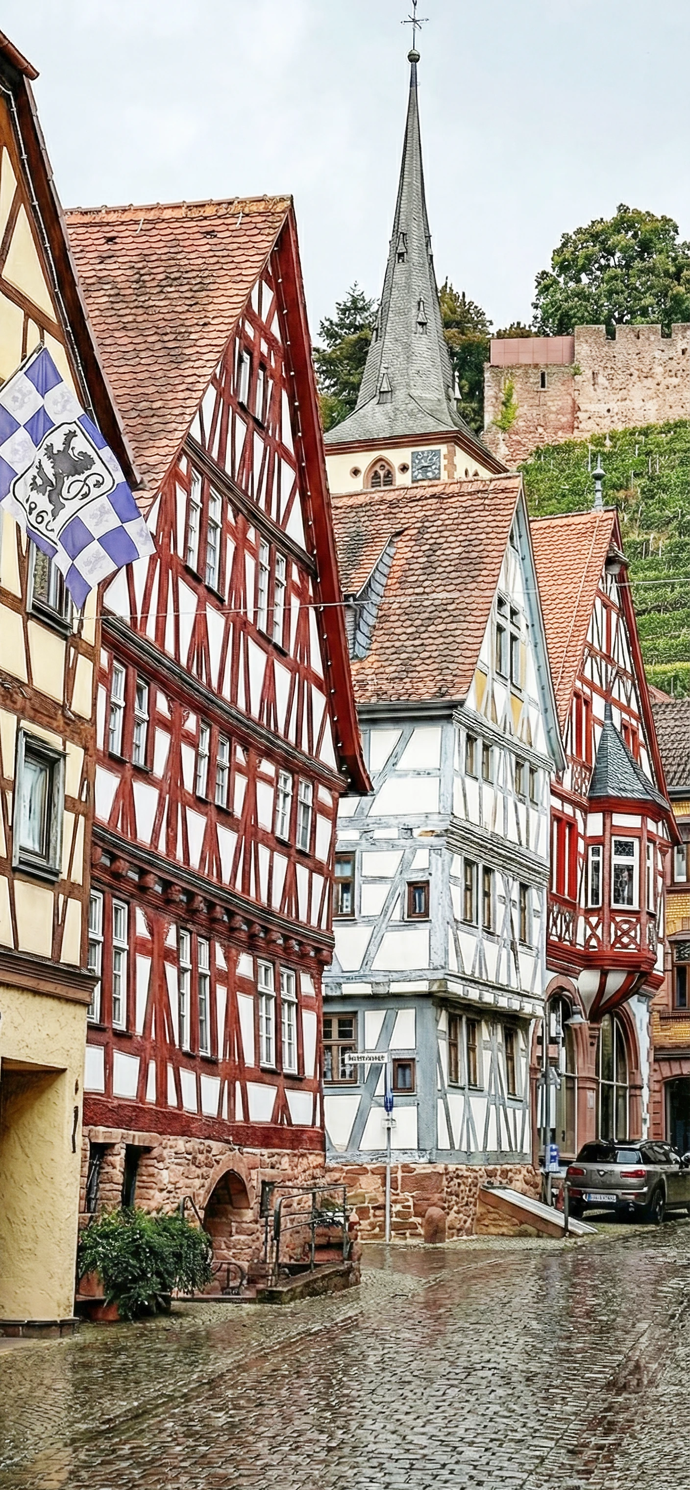 Klingenberg am Main als Handy Wallpaper hintergrundbild