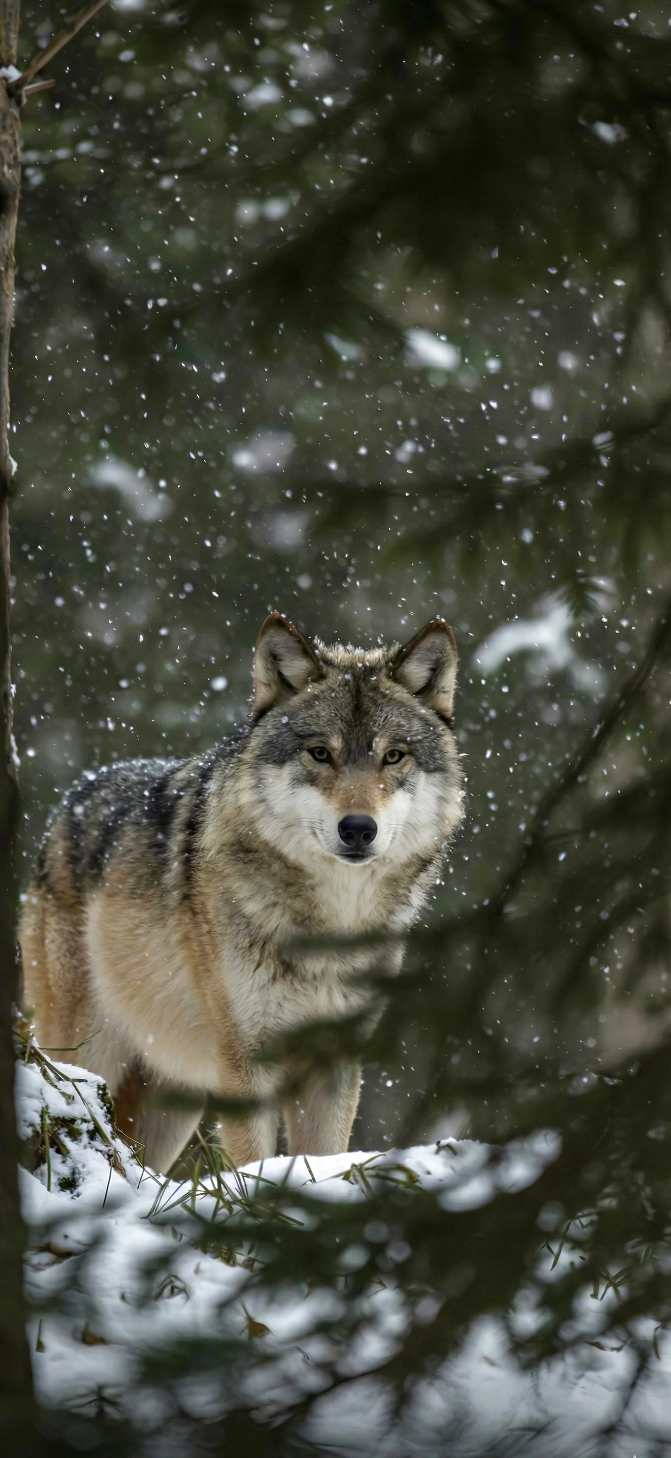 Wolf Hintergrundbild wallpaper