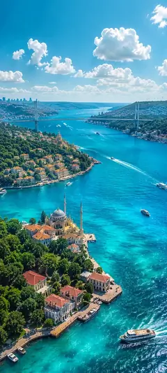 istanbul mit türkisblauem wasser als sommer hintergrundbilder und kostenlose hintergrundbilder 4k für iphone.