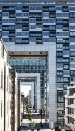 Kranhäuser, Architektur, Köln