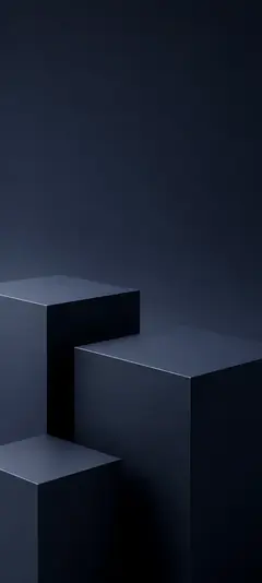 minimalistisches dunkles 3d wallpaper mit geometrischen formen als kostenlose hintergrundbilder 4k und iphone hintergrundbilder.