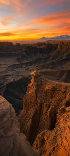 gewaltige canyonlandschaft bei sonnenuntergang als natur hintergrundbilder und kostenlose hintergrundbilder 4k für iphone.