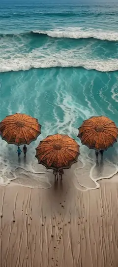 tropischer strand mit türkisblauem meer als sommer hintergrundbilder und kostenlose hintergrundbilder 4k für iphone.