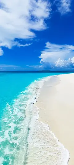 weißer sandstrand mit türkisblauem meer als sommer hintergrundbilder und kostenlose hintergrundbilder 4k für iphone.