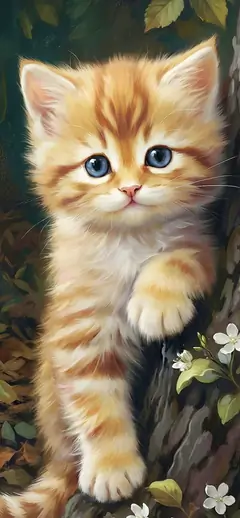 katzen Tiere iPhone Hintergrundbild