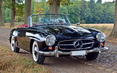 Mercedes 190 SL Oldtimer – Klassischer Roadster als