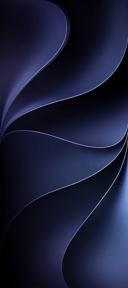 Originales iPhone Hintergrundbild mit dunklem abstraktem Design in 4K für Smartphones