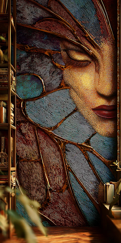 Art Deco Wallpaper – Luxuriöses Kunst Hintergrundbild