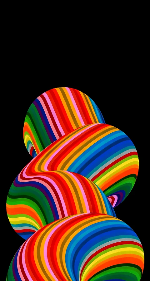 Bunte Minimal iPhone Hintergrundbilder - Wallpaper 4K