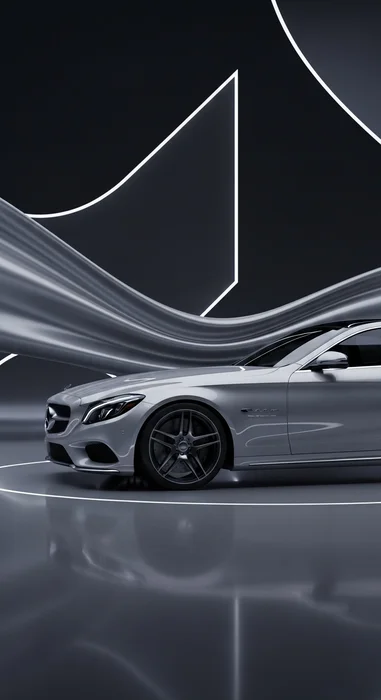 iPhone 17 Mercedes Wallpaper