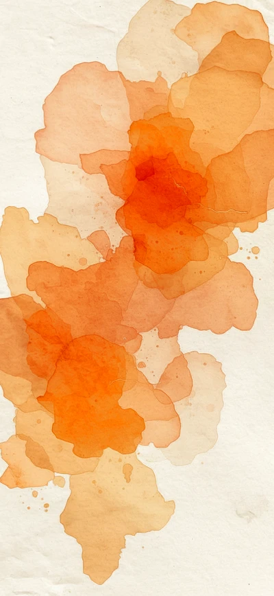 iPhone 17 orange wallpaper 