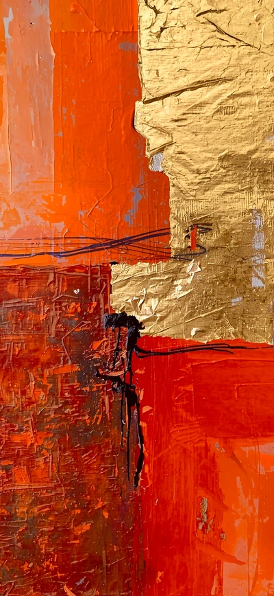 iPhone 17 Wallpaper in Orange