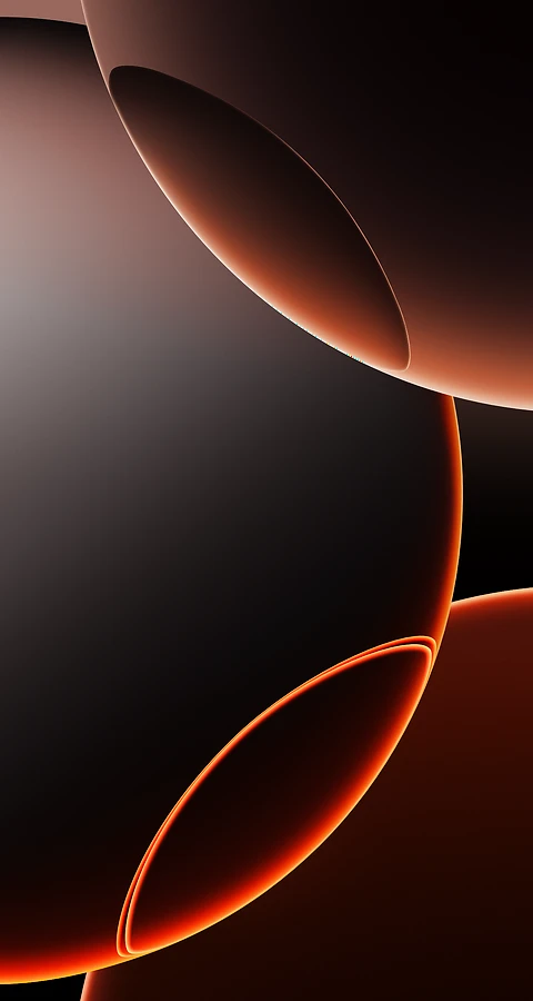 iPhone Hintergrundbilder Original – Dunkles Apple Wallpaper in 4K