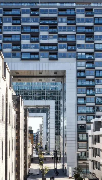 Kranhäuser, Architektur, Köln