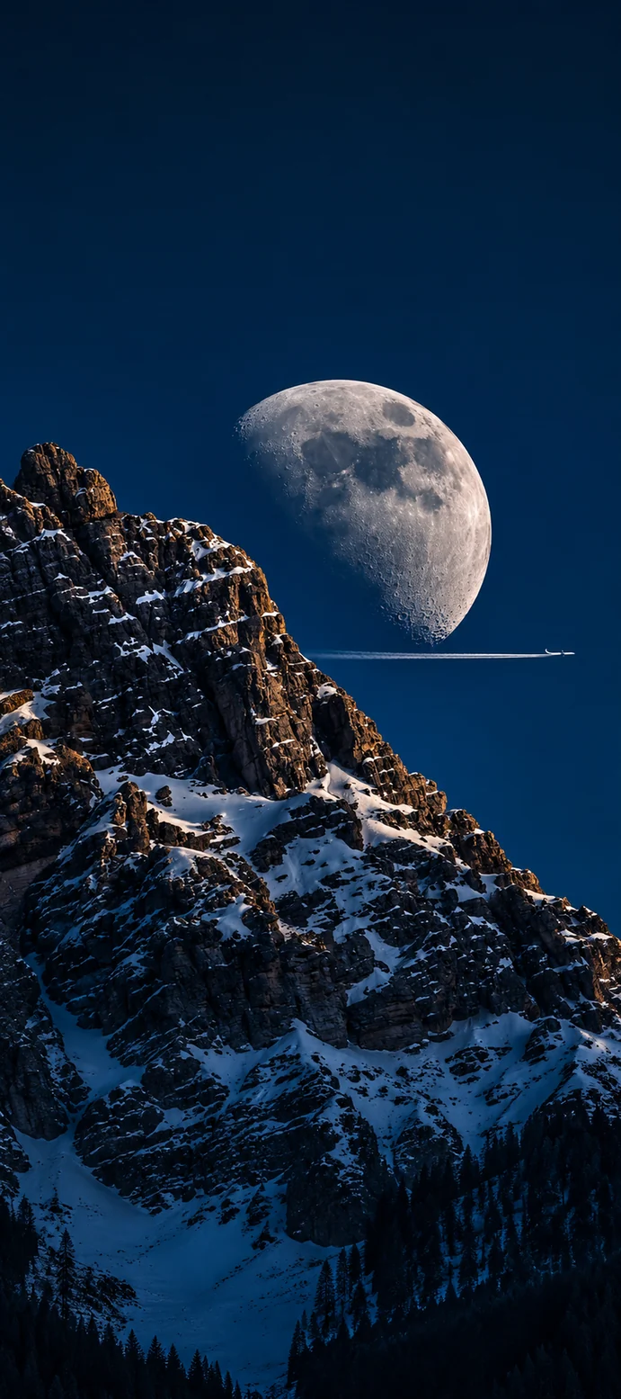 Mond Hintergrundbilder 4K Für iPhone Und Samsung