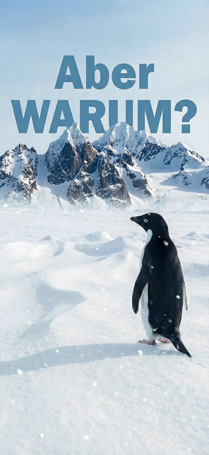 Nihilistischer Pinguin Hintergrundbild