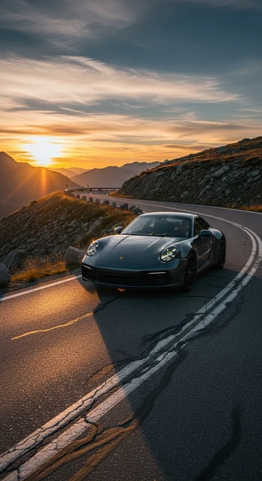 Porsche 911 Mobil Wallpaper 4K – Exklusive Hintergrundbilder fürs Handy