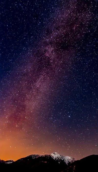 Sternenhimmel über Sternennacht