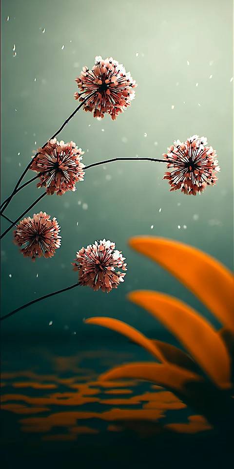 Ästhetisches Blumen Wallpaper – Ruhiges 4K Hintergrundbild für iPhone & Android