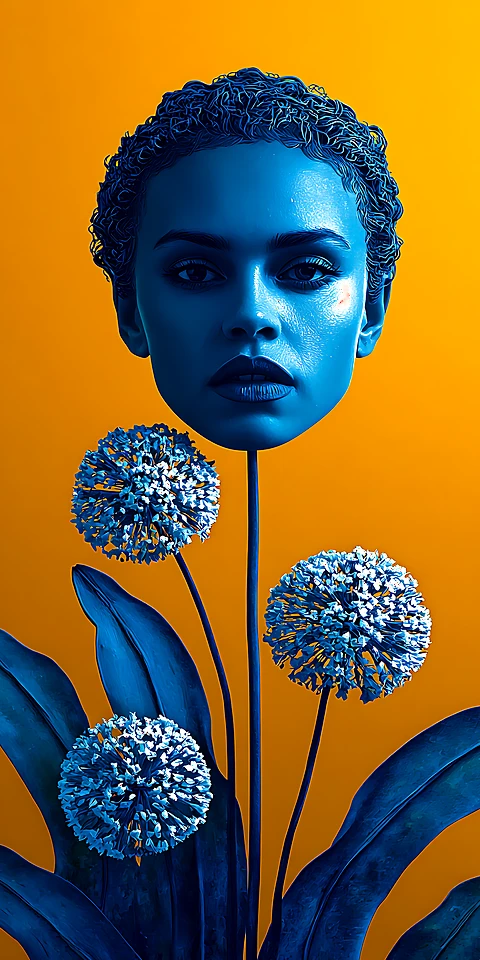 Surreal Art Wallpaper – Kreatives 4K Handy Hintergrundbild mit modernem Design