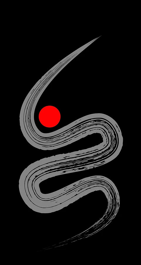 Zen Minimal Hintergrundbilder 4K – Dunkles AMOLED Design