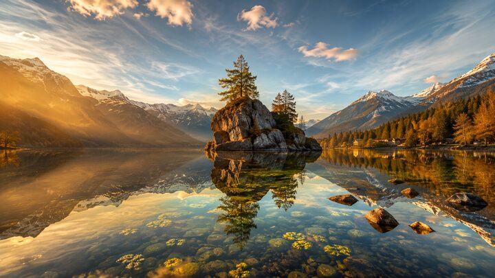 Natur Landschaft Desktop Wallpaper 4K