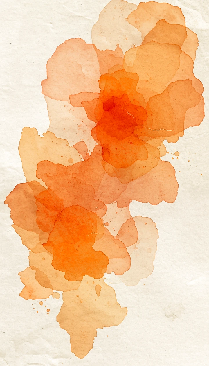 iPhone 17 orange wallpaper