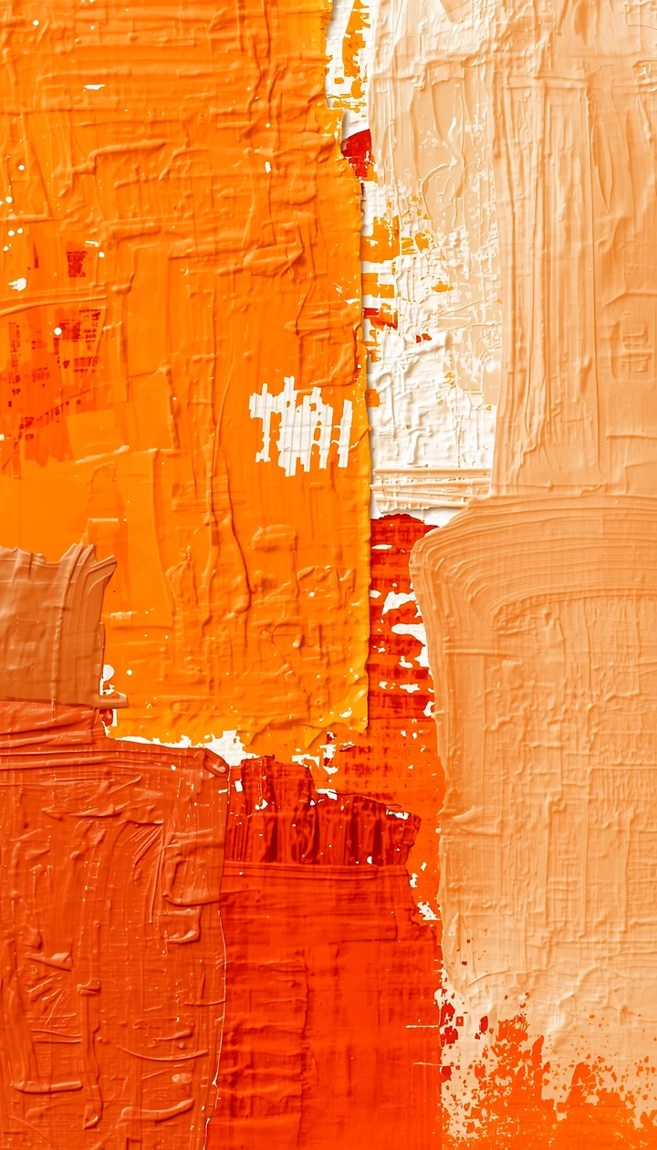 iPhone 17 Wallpaper in Orange