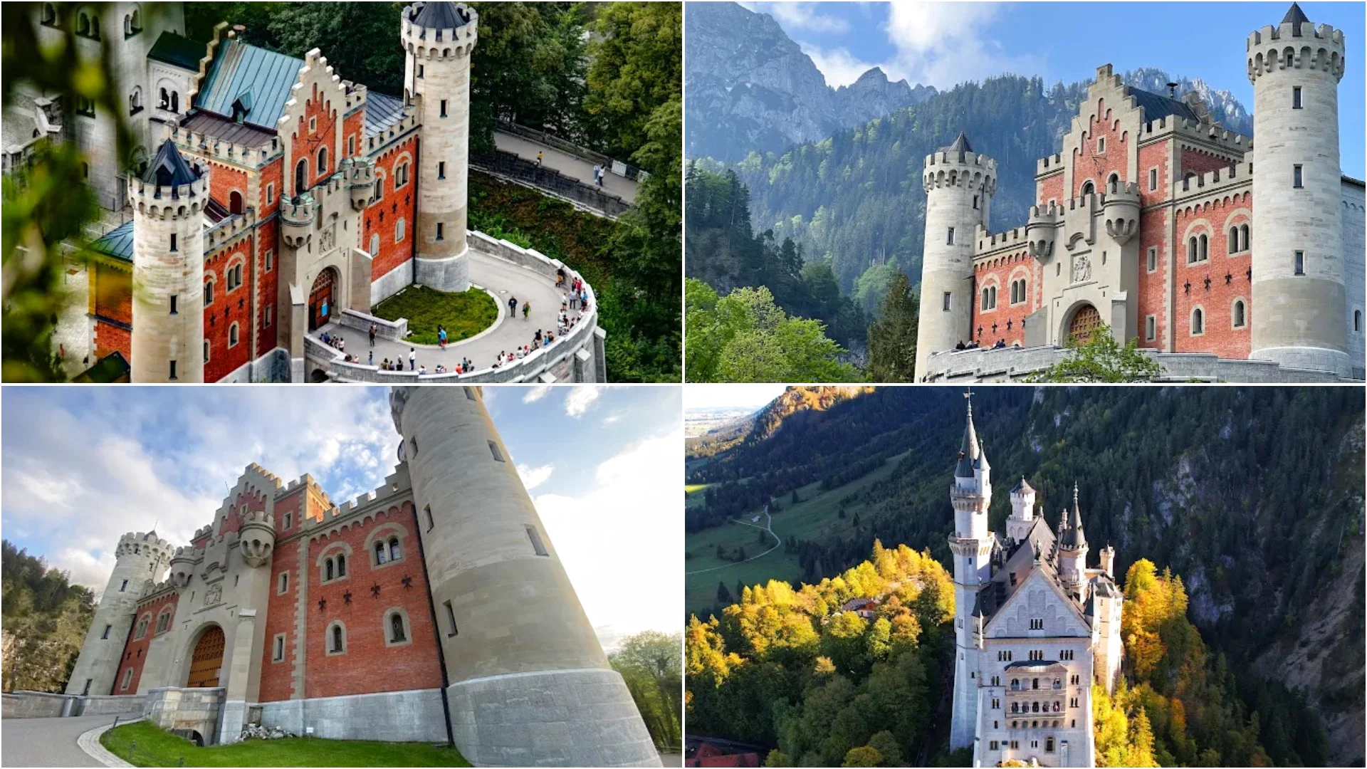 Schloss Neuschwanstein - Hinterbild.de