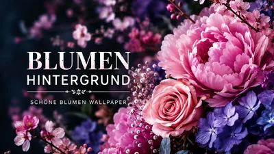 Blumen Hintergrund & Blumen Wallpaper in 4K